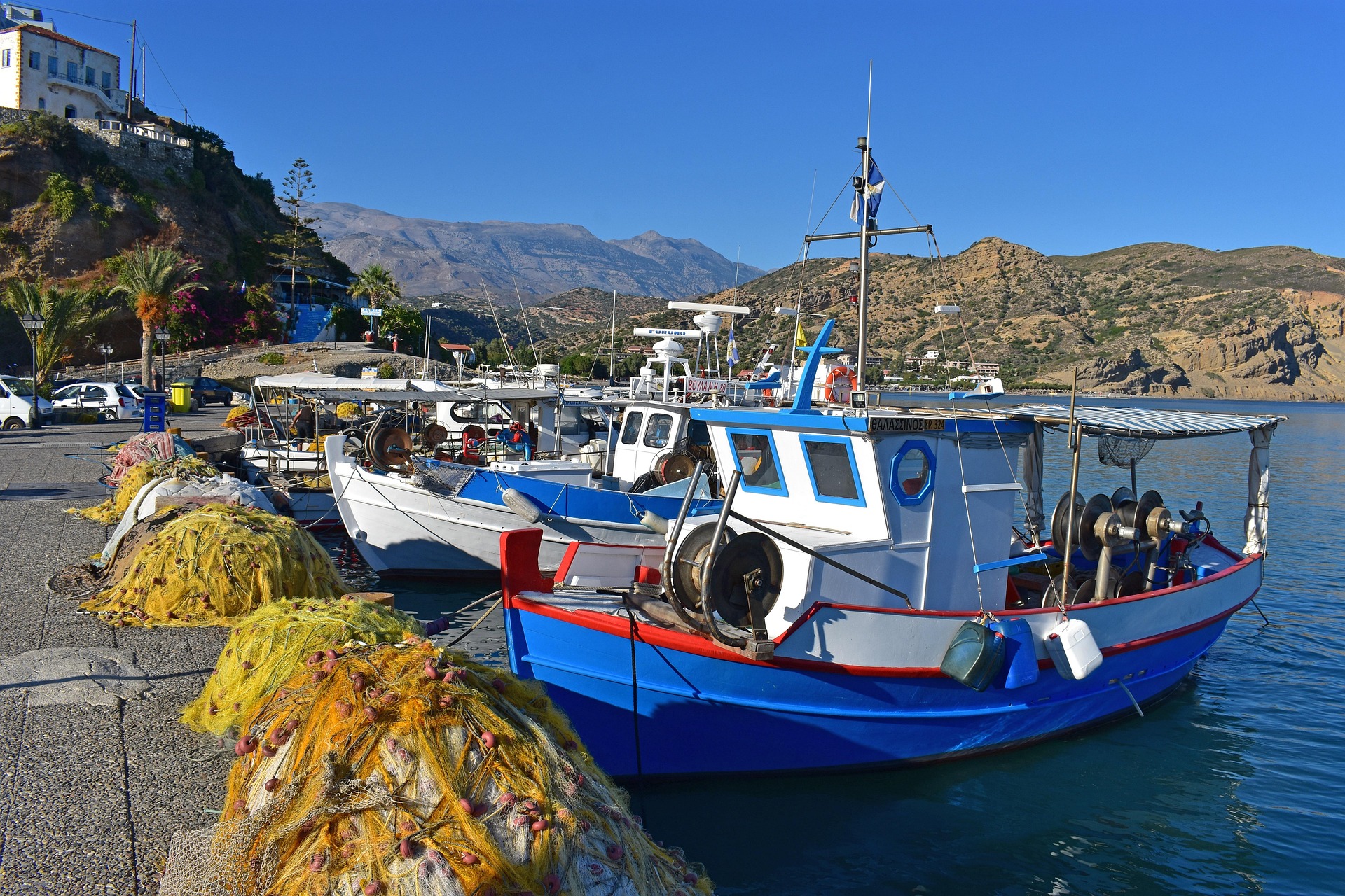 Grecia - Creta barche